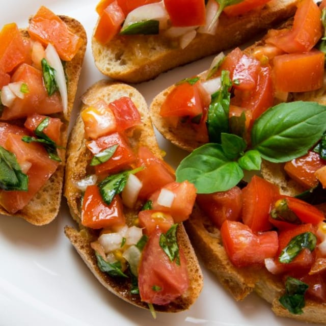 Bruschetta.