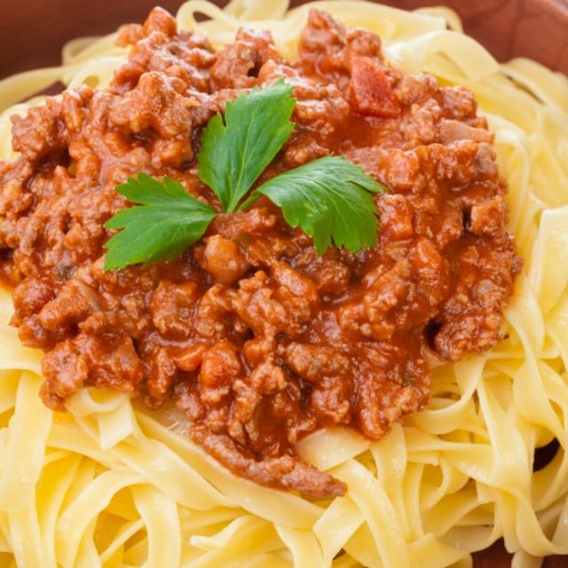 Bolognese Pasta.
