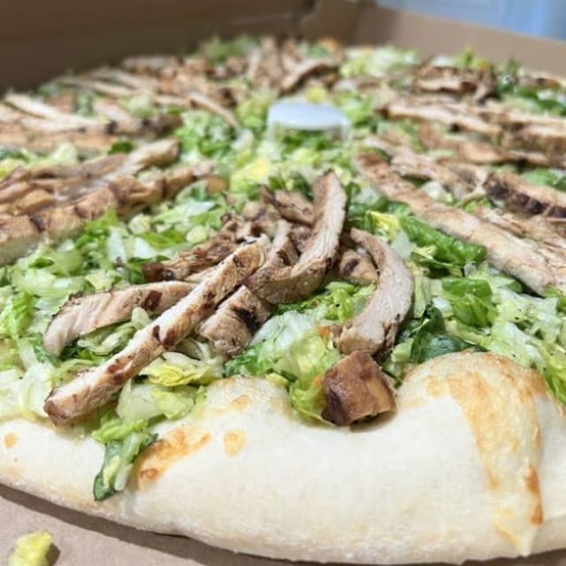 Salad Pizza.