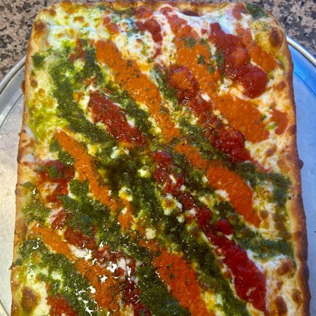 Tri Color Square.