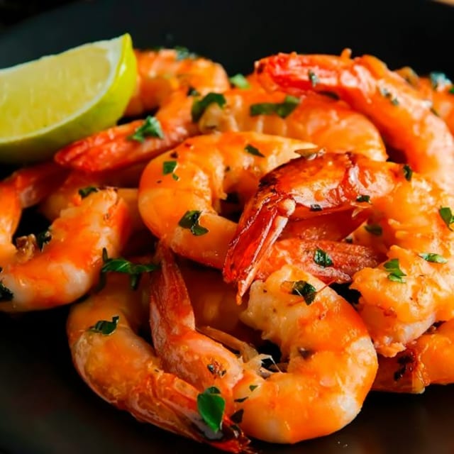 Sautéed Jumbo Shrimp.